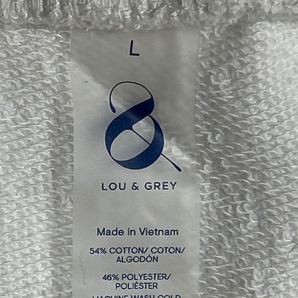 Lou & Grey White French Terry Mini Skirt Size L Poolside Cover Up - Picture 7 of 7